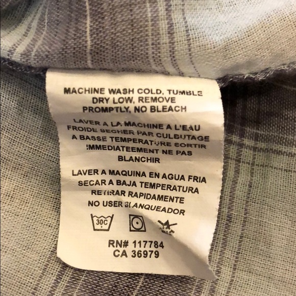 Rails Lightweight Cotton Plaid Button Up Shirt - Picture 7 of 8